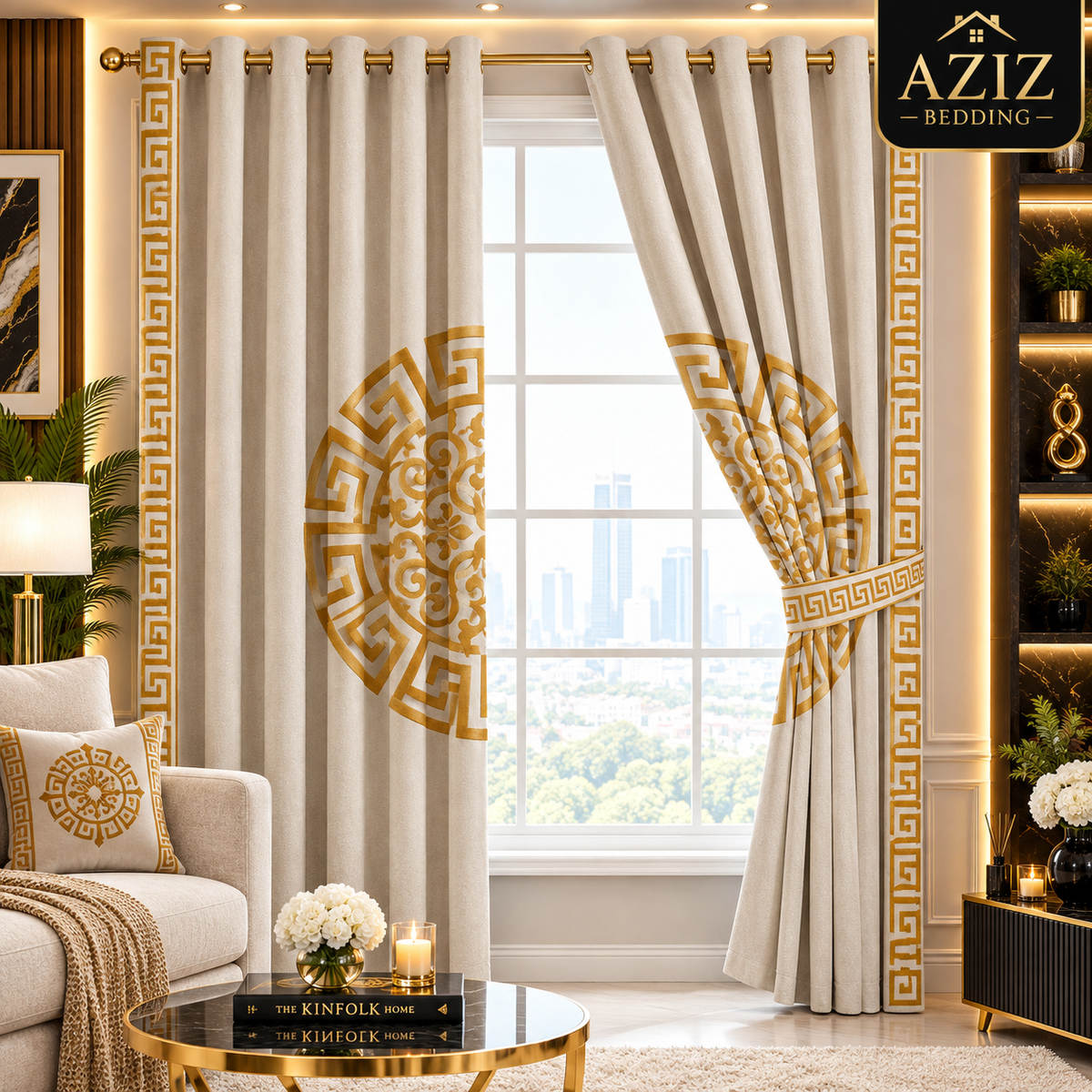 White Splendid Curtains