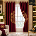 Red Splendid Curtains
