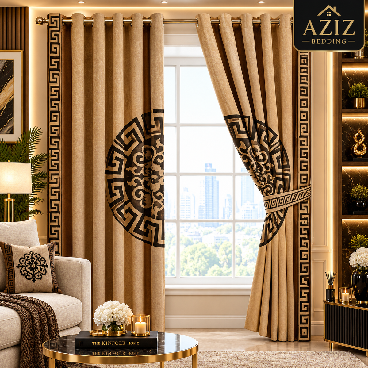 Yellow Splendid Curtains