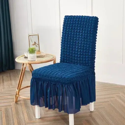 Blue Bubble Chair Cover