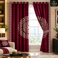 Red Splendid Curtains