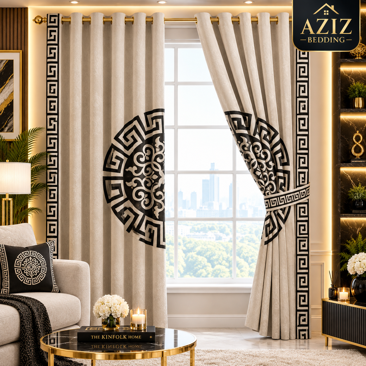 Off White Splendid Curtains