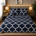 Blue Luxury 7 Piece Comfort Set