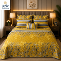 Yellow  Luxury 7 Piece Comfort Set