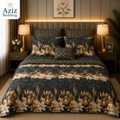 Black  Luxury 7 Piece Comfort Set