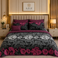 Black Luxury 7 Piece Comfort Set