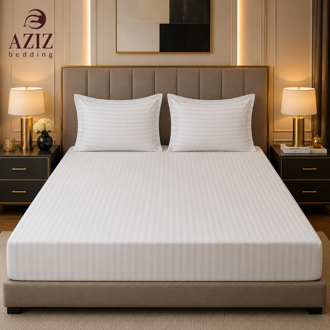 White 3 Piece Fitted Sheets Set