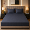 Blue 3 Piece Fitted Sheets Set