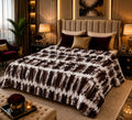 Soft Ac Blanket Brown
