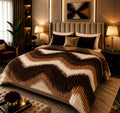 Soft Ac Blanket Chocolate