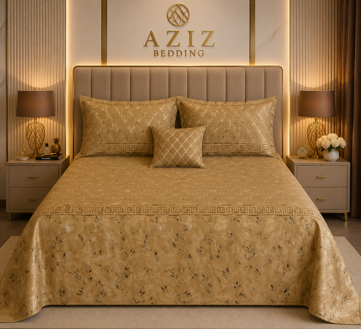 Skin 3PC Texture Velvet Bedsheet Set