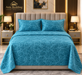 Torqious 3PC Texture Velvet Bedsheet Set