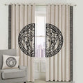 White Verscase Curtains