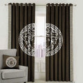 Brown Verscase Curtains