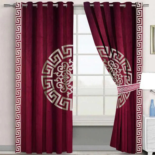 Red Splendid Curtains