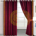 Red Splendid Curtains