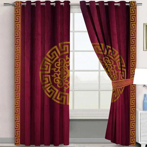 Red Splendid Curtains