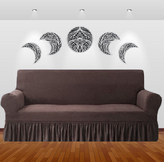 Brown Turkish Sofa Cover