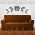 Copper Turkish Sofa Cover