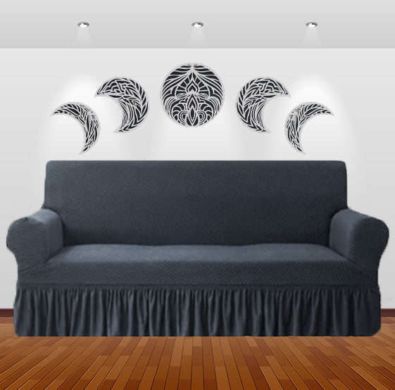 Grey Turkish Sofa Cover