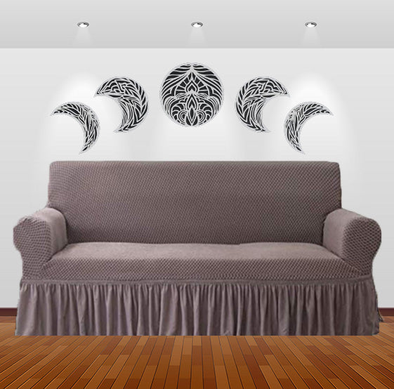 Light Brown Turkish Sofa Cover