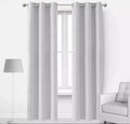 White Jacquarad Plain Curtains