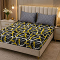 Grey Plain Rich Cotton Bedsheet