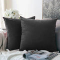 Grey Soft feel Velvet Cushion cover
