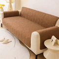 Zigzag Ultrasonic Quilted Sofa Cover Coffee Mat Ultrasonic Quilted Sofa Runner