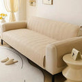 Zigzag Ultrasonic Quilted Sofa Cover Skin Mat Ultrasonic Quilted Sofa Runner