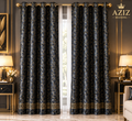 VELVET TAXTURE CURTAIN (BLACK)